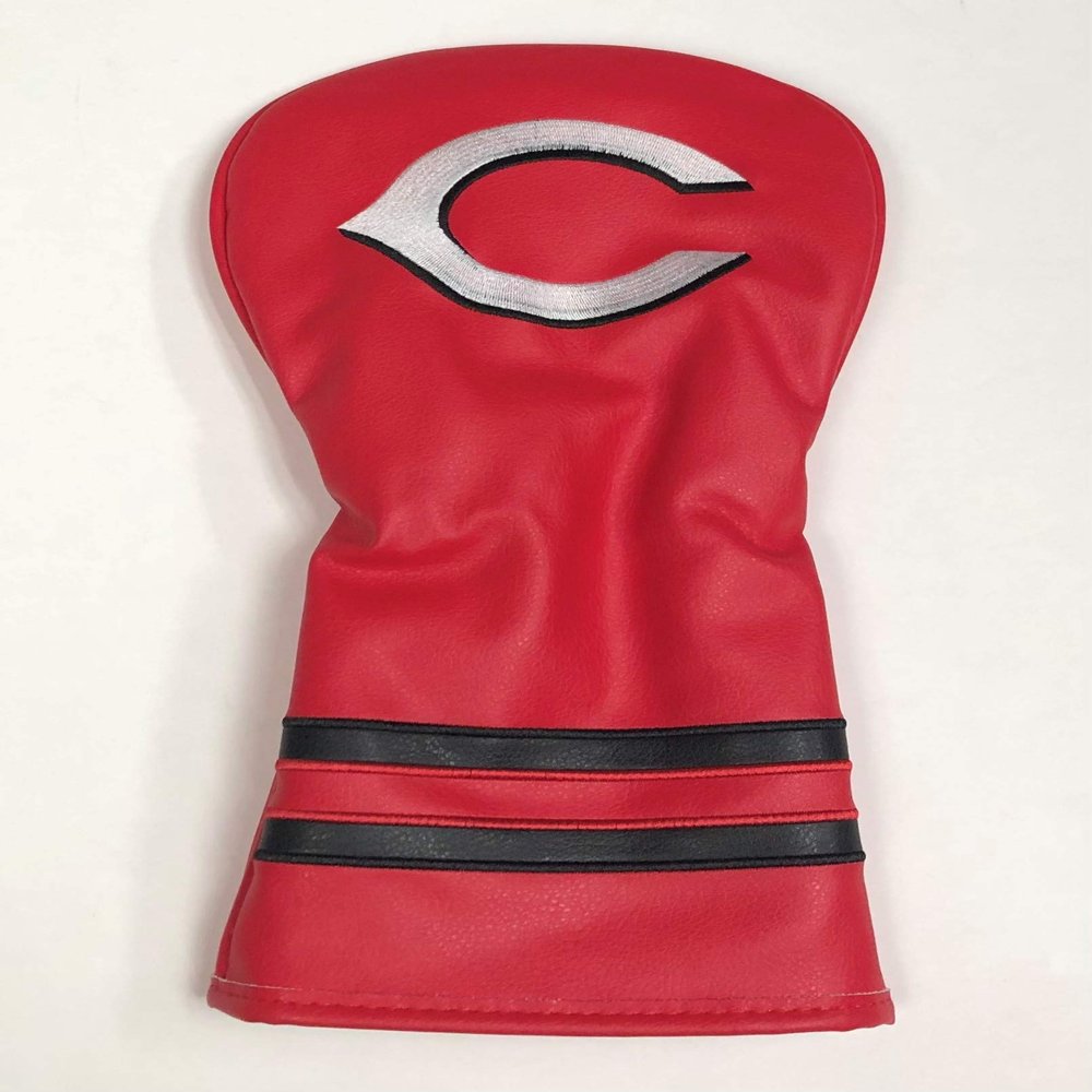MLB Cincinnati Reds Golf Vintage Driver Head Cover Red/Black