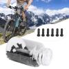 Aluminum Alloy Spoke Nipples, and Stylish Aluminum Alloy Spoke Nipples for Bicycles,Wheel Spoke End Tips,14x6mm Black end Tips for 100pc Set,for Mountain Bikes,Road Bikes,ci view 2