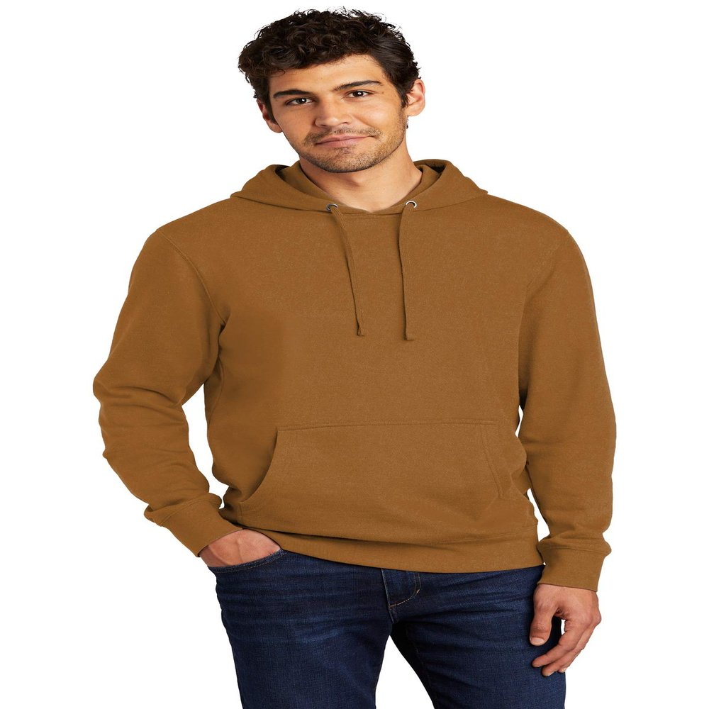 District V.I.T. Fleece Hoodie, Duck Brown, X-Large