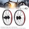 16 inch wheel, mountain wheel set 305 disc brake 11-speed 6-nail bearing Compatible with V-brake(black) view 2