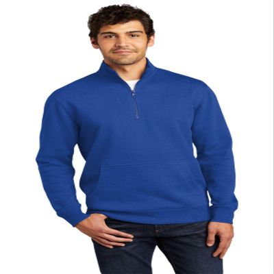 District V.I.T. Fleece 1/4-Zip, Deep Royal, Large