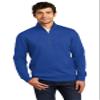 District V.I.T. Fleece 1/4-Zip, Deep Royal, Large view 1