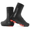 ROCKBROS Cycling Shoe Covers Warm Bike Shoe Cover Warmer Water Resistant Windproof Bicycle Overshoes for Mountain Road Bike Shoes XL Black view 1