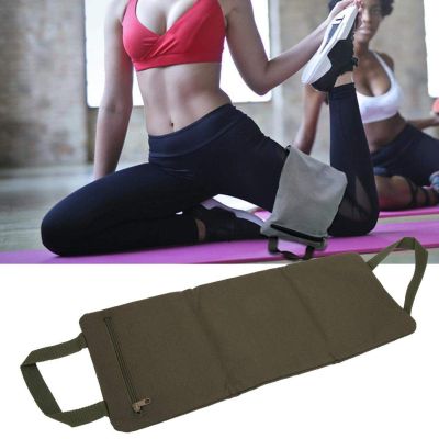 cersalt No Fill Canvas Training Fitness Sandbag, Leg Sandbag, Thin Arm Yoga Bag, Fitness Leg for Yoga(ArmyGreen)