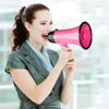 MyMealivos Portable Megaphone Bullhorn 20 Watt Power Megaphone Speaker Voice and Siren/Alarm Modes with Volume Control and Strap (Deeppink) view 3