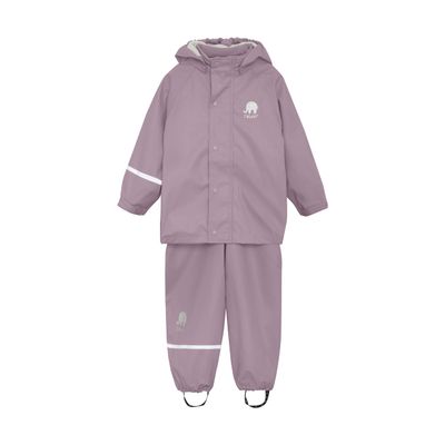 CeLaVi European Kids Rain, Mud and Snow Suit for Boys Girls with Detachable Hood. 2Pcs Waterproof Rain Set or One Piece