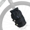 BBB Cycling StackPack Waterproof Dry Bag Bikepacking Dry Roll Top Closure Lightweight Carrying Rack Included BSB-145,Black view 1