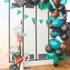 Fun Express Metallic Black Spirit Pom-Poms  Shiny and Vibrant Pom-Poms for Cheerleading Sports Events Parades School Spirit and Team Rallies Durable Material  24 Pieces view 3
