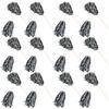 Fun Express 2-Tone Black & White Cheer Pom-Poms - 24 Pack for Sports, Homecoming, Team Events, Dance, Parties, & More | Shakers for Cheerleaders view 1