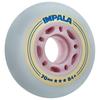 Impala Skates Replacement Inline Wheels 4pk SkyBlueYellow 70mm view 2