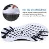 Racqua Mens Womens Lightweight Quick Drying Aqua Water Shoes Athletic Sport Walking Shoes Swimming Shoes White 8 Women/7 Men view 4
