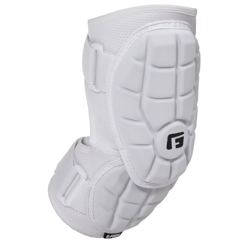 G-Form Elite 2 Batter's Baseball Elbow Guard - Elbow Pads - Forearm Guards - White, Adult L/XL
