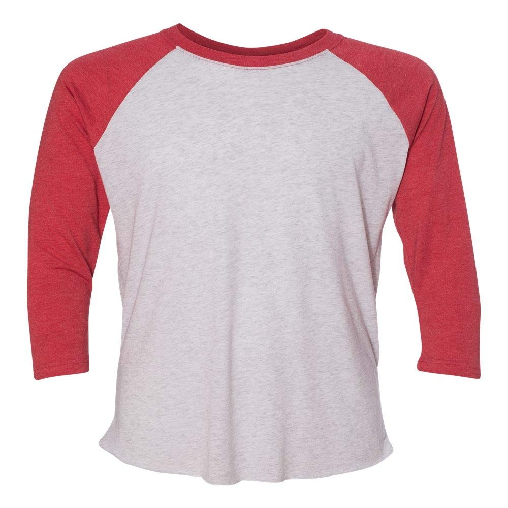 Next Level Unisex Triblend Three-Quarter Sleeve Raglan, 3XL