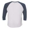 Next Level Unisex Triblend Three-Quarter Sleeve Raglan, 3XL view 3