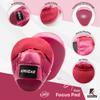 Kruzak Plain Focus Mitts and Boxing Gloves Set for Kickboxing and Muay Thai MMA Training - Fitness Kit with Punching Pads for Martial Arts and Karate - Pink - 8oz view 3