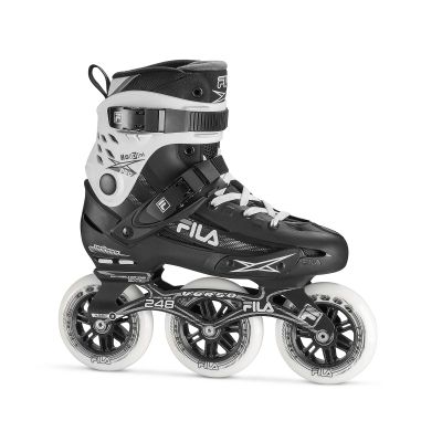 FILA Houdini Pro 110MM 3 Wheel Inline Skates for Men and Women High-Performance Fitness Skates with Anatomical Padding, 3 x 110mm Wheels, and ABEC 9 Bearings - Men 9.5 / Women 10.5