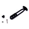 Boat Telescoping Ladder Strap,Marine Grade Secure Retaining Rubber Latch Band with 3 Adjustable Mounting Holes for 2-Step 3-Step or 4-Step Ladder (6 Inch(3 Mounting Holes)) view 1