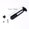Boat Telescoping Ladder Strap,Marine Grade Secure Retaining Rubber Latch Band with 3 Adjustable Mounting Holes for 2-Step 3-Step or 4-Step Ladder (6 Inch(3 Mounting Holes)) view 2