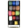 Sherco-Auto - 16 AWG Gauge Primary Tracer Marine Wire - 100 FT Spool/Coil of Purple Wire & Gray Stripe Tinned Copper Electrical Wire - Made in USA view 3