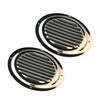 COC-LF Round Louvered Vent, Marine Boat VentStainless Steel Louvered VentTotal 2 Pack (5INCH) view 1