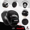 Kruzak Plain Focus Mitts and Boxing Gloves Set for Kickboxing and Muay Thai MMA Training - Fitness Kit with Punching Pads for Martial Arts and Karate - Black - 10oz view 3
