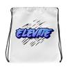 Drawstring bag - ELEVATE (blue font) view 1