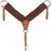 Mustang Alpaca Breast Collar with Leather Tugs view 1