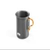GSI Outdoors Hard Anodized Aluminum Halulite Bottle Cup I Lightweight Cup & Food Canister with Foldable Handles for Camping and Backpacking- 14 oz view 3