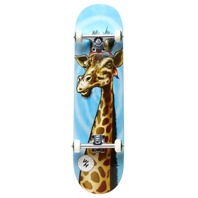 Holiday Party Animals Giraffe Complete Skateboard for Beginners Kids Teens Adults