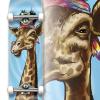 Holiday Party Animals Giraffe Complete Skateboard for Beginners Kids Teens Adults view 4