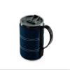 GSI Outdoors Infinity Lightweight Neoprene Backpacker Neoprene Mug for Camping and Backpacking - 17 oz - Heathered Blue view 2