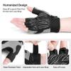 INBIKE Cycling Bike Gloves - Padded Half Finger Bicycle Gloves with Shock-Absorbing, Anti-Slip, Breathable MTB & Road Biking Features for Men & Women view 4
