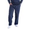 Facitisu Mens Sweatpants Fleece Athletic Open Bottom Workout Pants with Pocket Baggy Drawstring Sweats Pants Gym Joggers Navy 3X-Large view 1