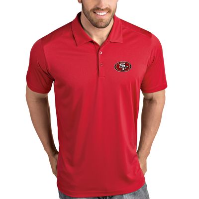 Antigua San Francisco 49ers Tribute Polo - Scarlet