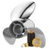 RPS Stainless Steel Prop Propeller 14.5 14 1/2 x 19 RH Alpha for Mercury Mercruiser Alpha One view 1