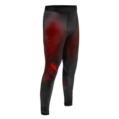 Hayabusa Geo Youth Jiu Jitsu Spats for Boys and Girls - Red, X-Large
