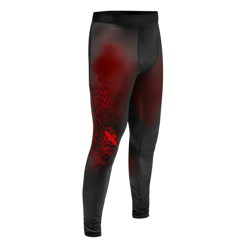 Hayabusa Geo Youth Jiu Jitsu Spats for Boys and Girls - Red, X-Large