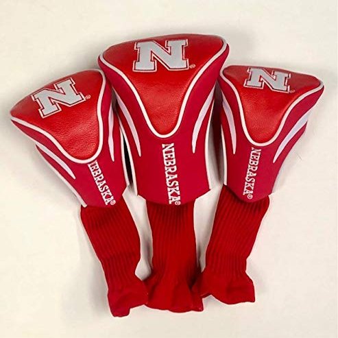NCAA Nebraska Cornhuskers 3pc Golf Head Covers