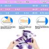Adjustable Size Double Roller Skates, All Wheels Light Up, Fun Illuminating for Girls & Boys, Rollerskates for Kids Beginners, Small (12J-2), Purple view 2