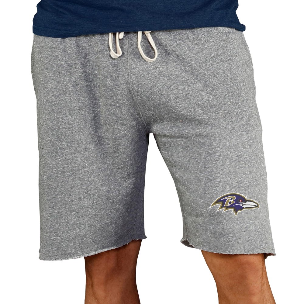 Concepts Sport Men's Gray Baltimore Ravens Mainstream Terry Shorts