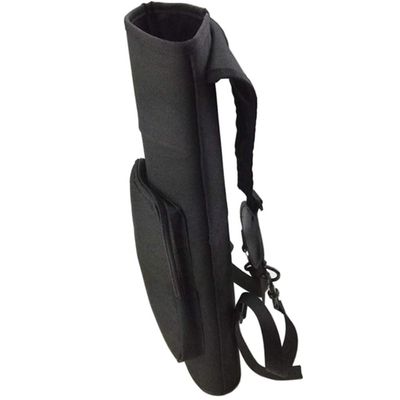 ZYCSKTL Arrow Holder Archery Back Arrow Quiver,Cross-Back Three-Point Arrow Quiver, Outdoor and Indoor Competition Quiver, Arrow Holder for Hunting (Color : Black, Size : 54.9 * 14 * 7.9cm)