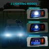 10L0L Golf Cart Light Kit for EZGO TXT Freedom 2014-Up, Headlight & Tail Light Set with Bluetooth App Control, Turn Signals, Flashing Lights, High Beam, Brake Lights & Daytime Running Light (12V-48V) view 4