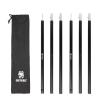 OneTigris Lightweight Tent Poles, 2pc/Set, 7075 Aluminum Alloy, Adjustable & Extendable view 1