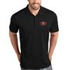 Antigua San Francisco 49ers Tribute Polo - Black view 1