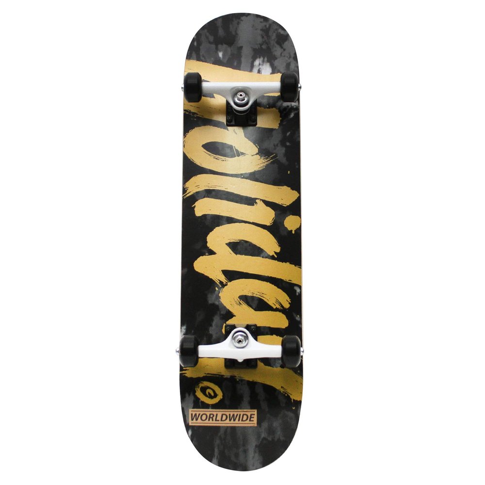Holiday Black Tie Dye Complete Skateboard for Beginners Kids Teens Adults
