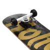 Holiday Black Tie Dye Complete Skateboard for Beginners Kids Teens Adults view 2