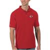 Antigua Men's Red Kansas City Chiefs Legacy Pique Polo view 1