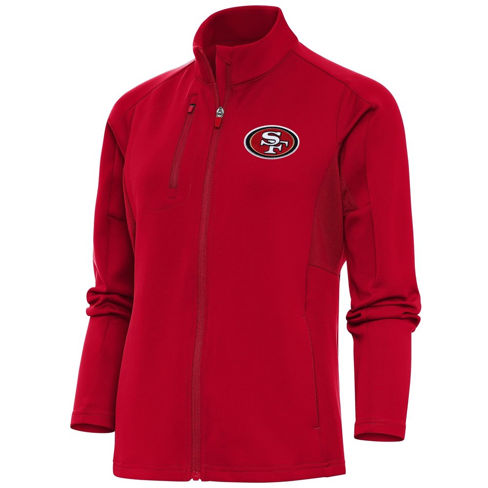 Antigua Women's Scarlet San Francisco 49ers Generation Full-Zip Jacket