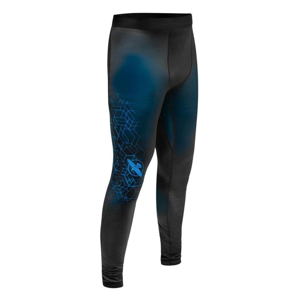 Hayabusa Geo Youth Jiu Jitsu Spats for Boys and Girls - Blue, X-Large