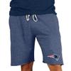 Concepts Sport Men's Navy New England Patriots Mainstream Terry Shorts view 1